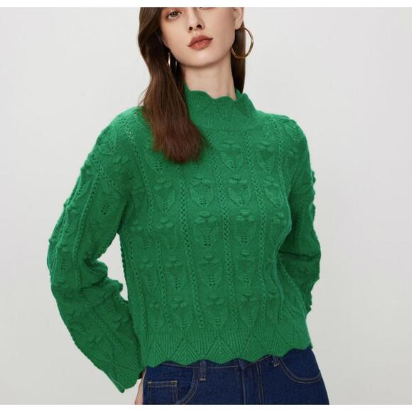 cider Sweaters - NEW Cider Tractor Textured High Neck Sweater X Large